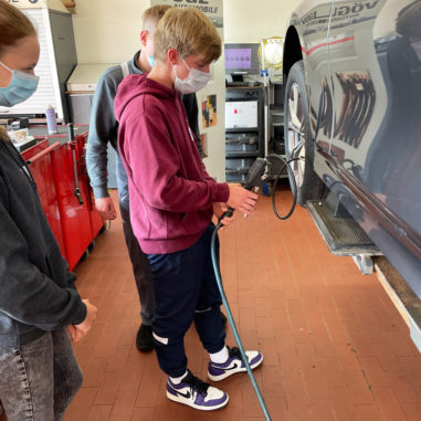 Reifenluftdruck messen