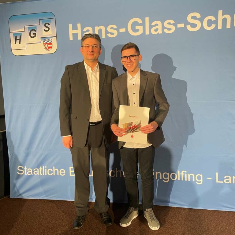 Staatspreisurkunde für Jonas S.