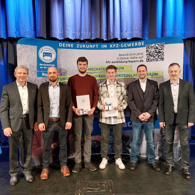 Auszeichnung Lukas und Michael