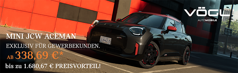 MINI JCW Aceman Gewerbekunden
